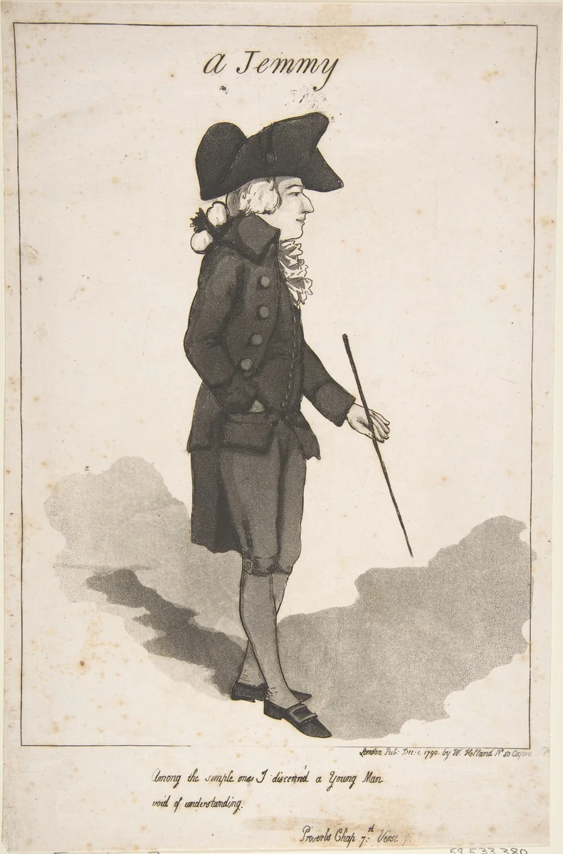 A Jemmy by Thomas Rowlandson, print, 1790