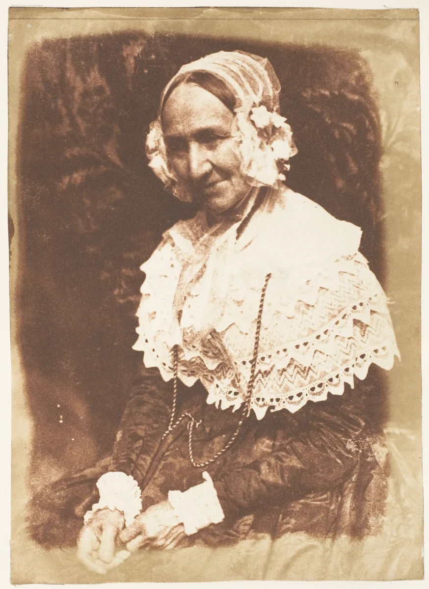Mrs. Rigby by Hill and Adamson, photograph, 1843-1847