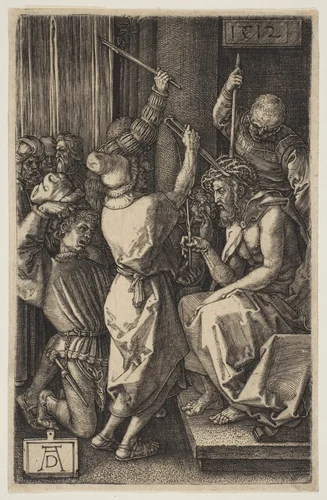 Christ Crowned with Thorns, from "The Passion" by Albrecht Dürer, print, 1512