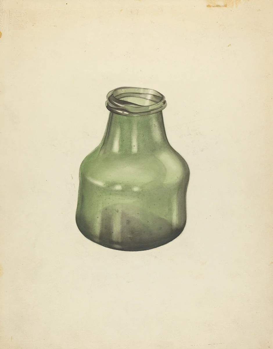 Jar by Isidore Steinberg, index of american design, 1940