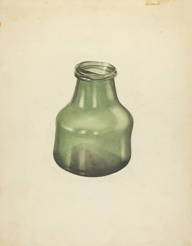 Jar by Isidore Steinberg, index of american design, 1940