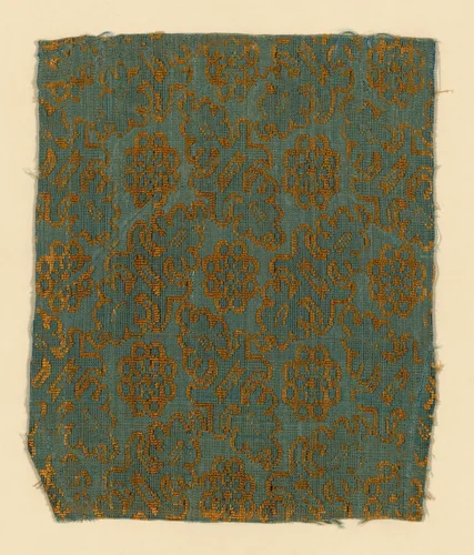 Fragment by Italy, textile, 1601-1625
