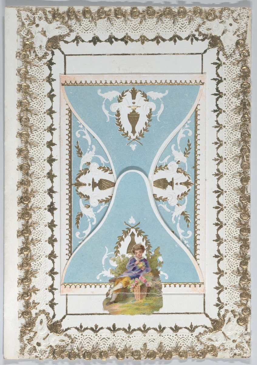 Valentine by anonymous, other, 1850-1860