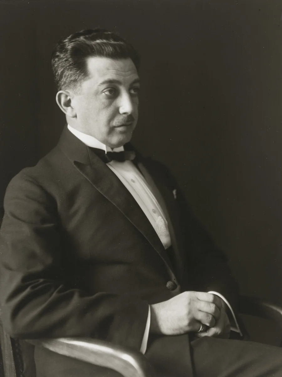 Baron by August Sander, photograph, 1922
