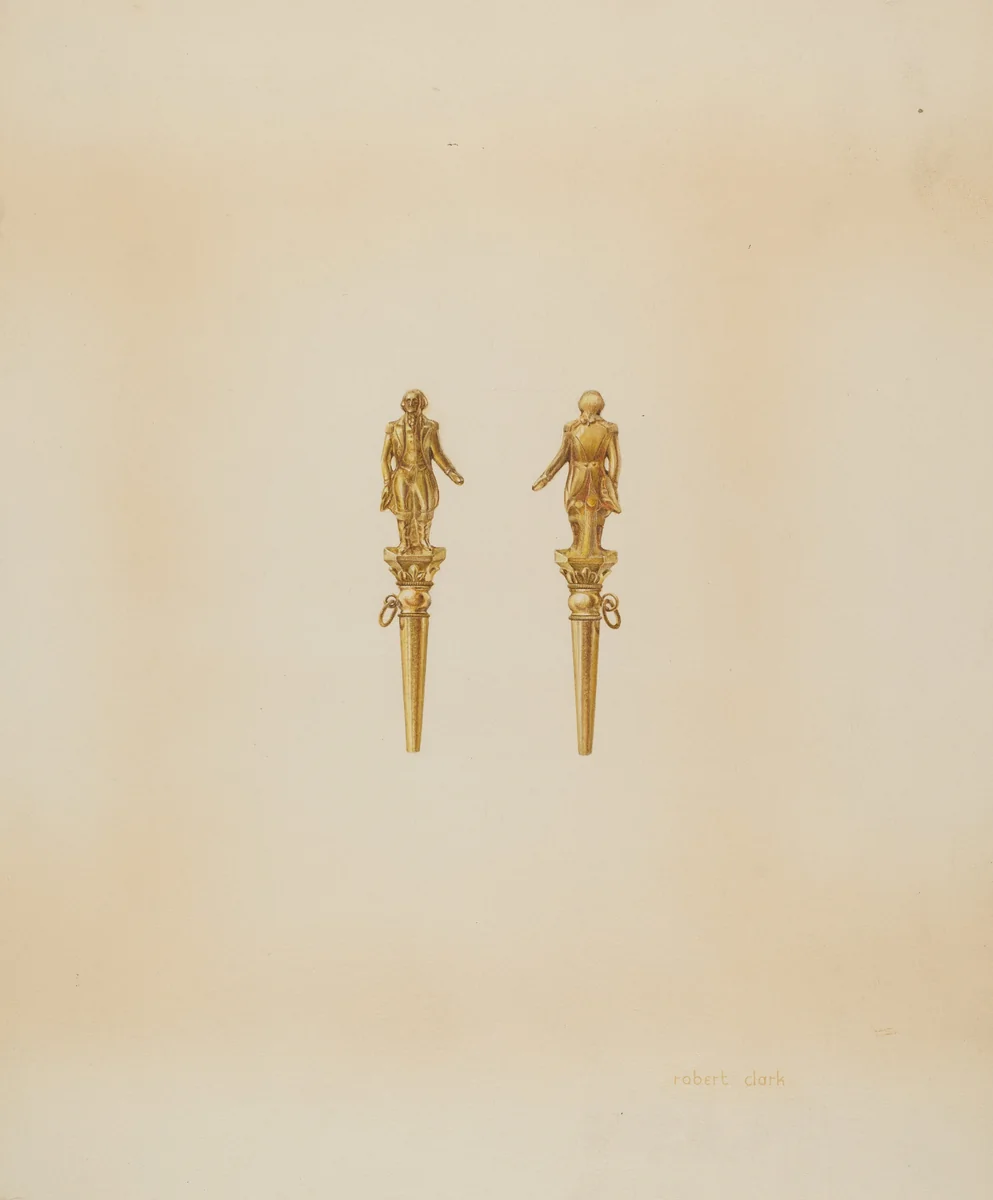 Watch Key by Robert Clark, index of american design, 1938