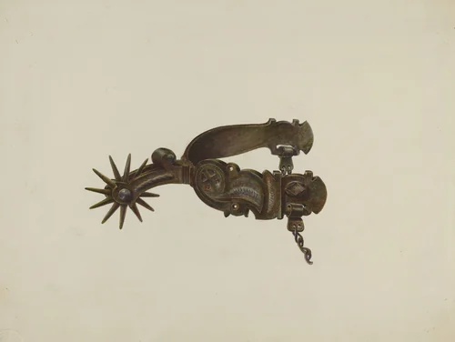 Spur by Gerald Transpota, index of american design, 1940