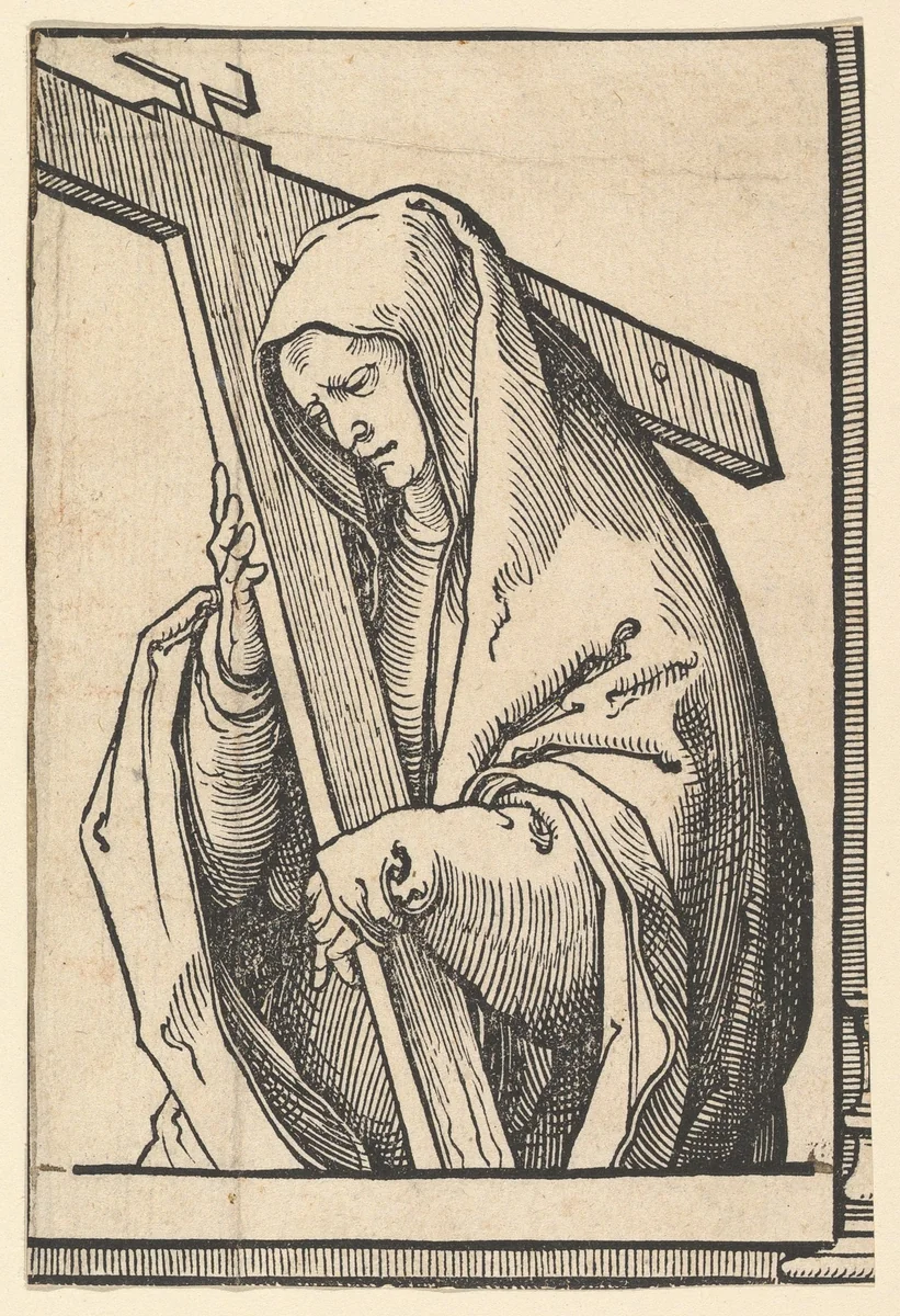 Helleoportic Sibyl, from the series of Sibyls by Lucas van Leyden, print, 1525-1535