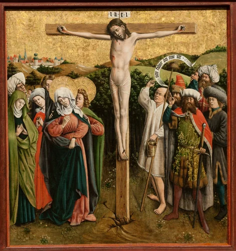 Altarpiece with The Passion of Christ by Master of the Schlägl Altarpiece, painting, 1440-1449