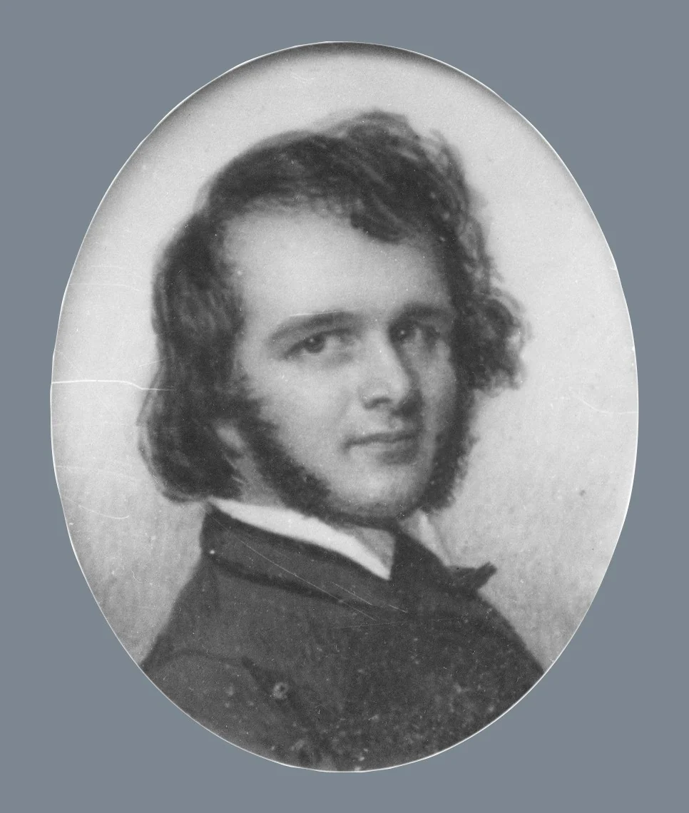 Self Portrait by George Hewitt Cushman, artwork, 1839