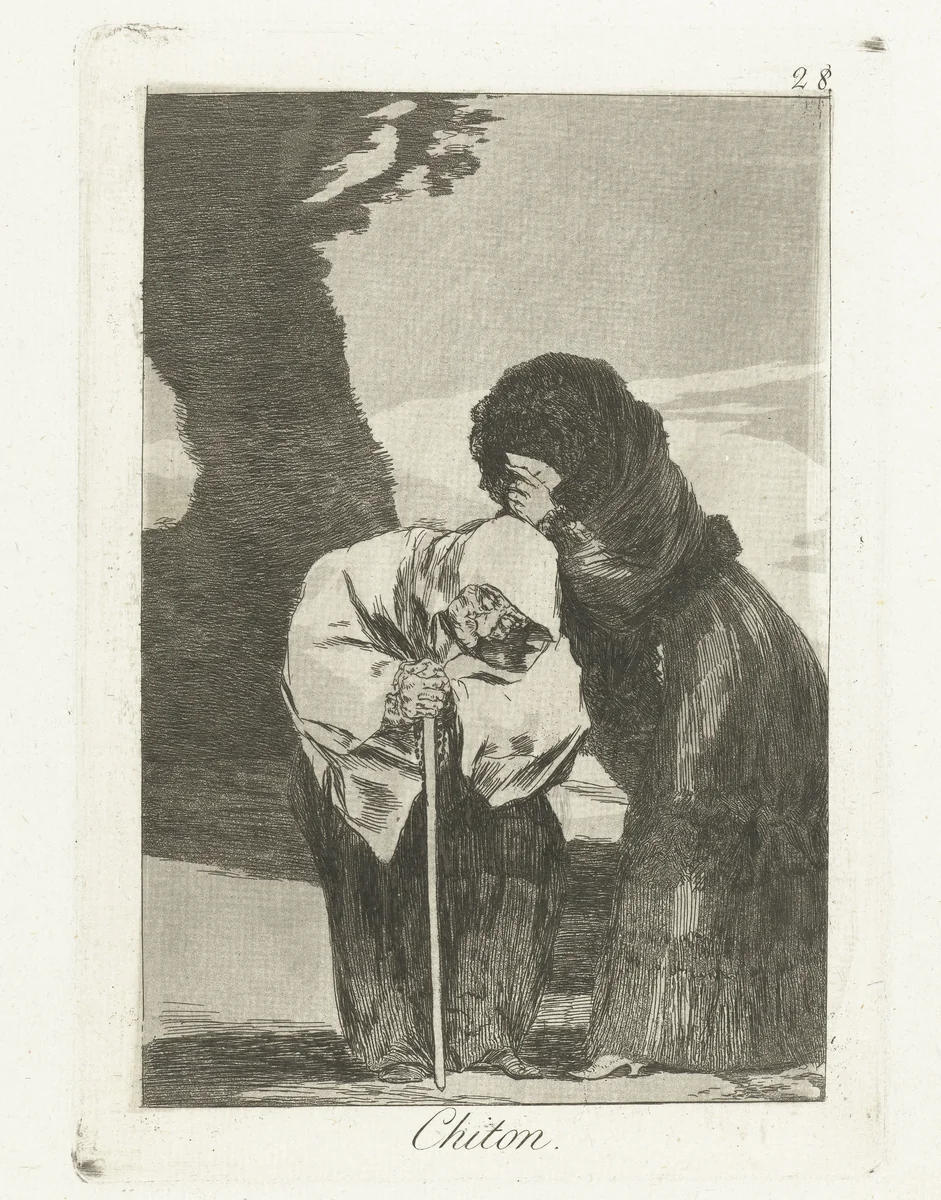 Stil by Francisco de Goya, print, 1797-1799
