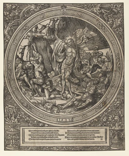 Opstanding van Christus by Unknown, print, 1517