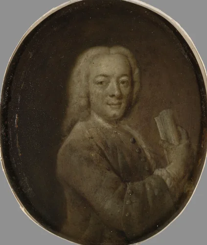 Portrait of Bernardus de Bosch I, Poet and Art Patron in Amsterdam by Jan Maurits Quinkhard, painting, 1732-1771