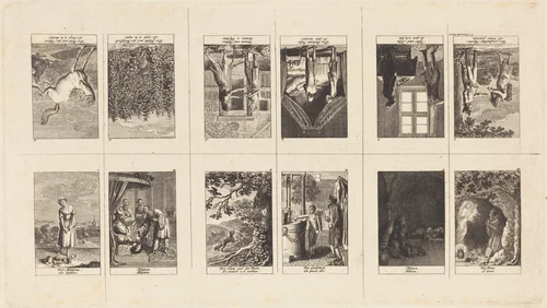 Illustrations to Fables & Tales by Gellert, Gleim, Hagedorn, Lichtwer and Pfeffel by Daniel Nikolaus Chodowiecki, print, 1793