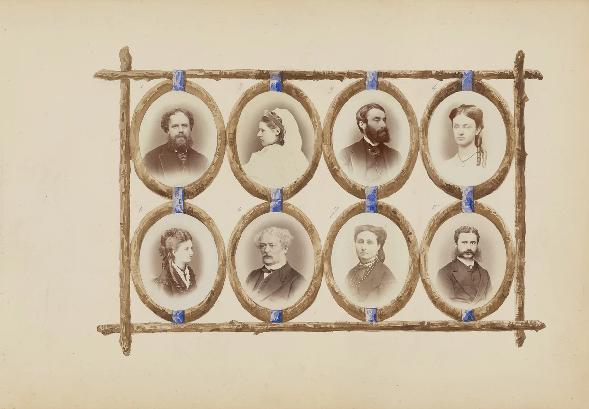 The Madame B Album by Marie-Blanche Hennelle Fournier, photograph, 1870-1879