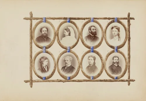 The Madame B Album by Marie-Blanche Hennelle Fournier, photograph, 1870-1879