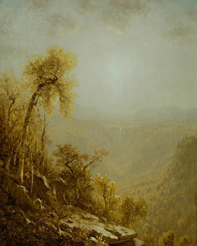 Kauterskill Clove, Catskill Mountains by Sanford Robinson Gifford, painting, 1880