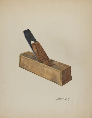 Carpenter's Small Plane by Frank Gray, index of american design, 1937