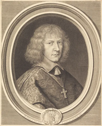 Henri II, Duc de Nemours by Robert Nanteuil, print, 1652