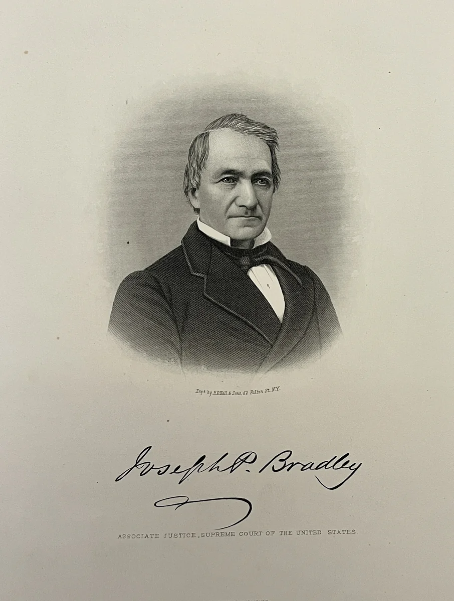 Joseph P. Bradley by Henry Bryan Hall, other, 1828-1884