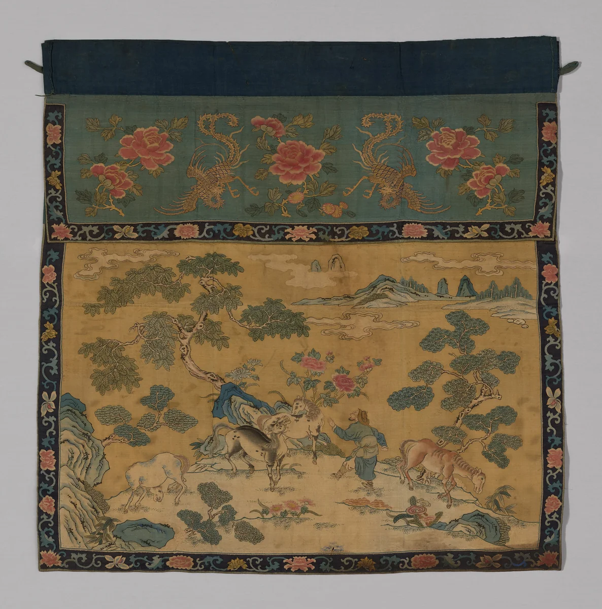 Table Frontal by China, textile, 1775-1825