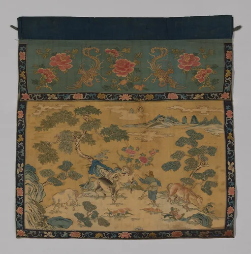 Table Frontal by China, textile, 1775-1825