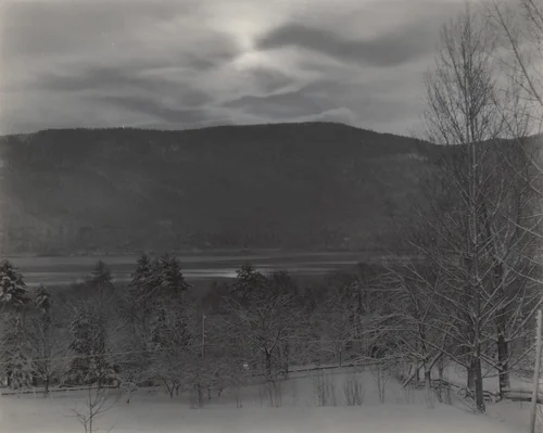 Lake George by Alfred Stieglitz, photograph, 1923