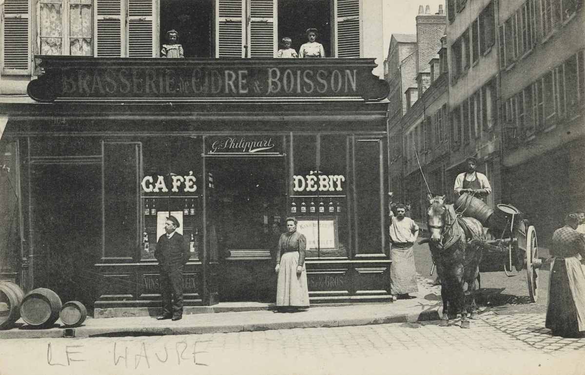 Brasserie de Cidre & Boisson, Le Havre by Unidentified Photographer, photograph, 1906
