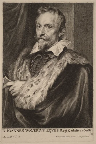 Jan van der Wouwer by Paulus Pontius
Sir Anthony van Dyck, print, 1626-1636