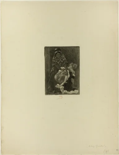 For You General! by Félicien Rops, print, 1853-1898