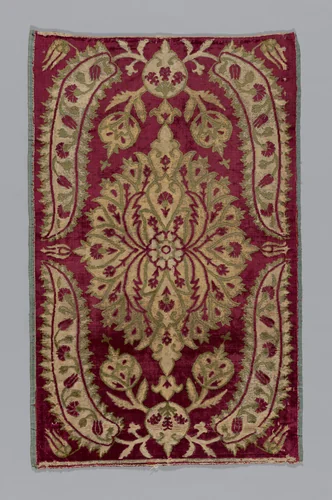 Fragment (Cushion Cover) by Turkey, Bursa, textile, 1701-1800