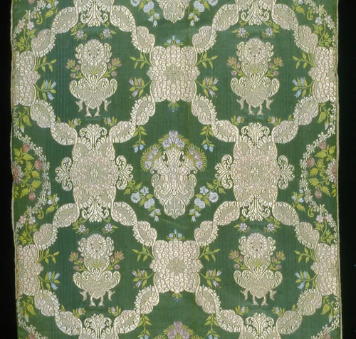 Panel by France, textile, 1715-1725
