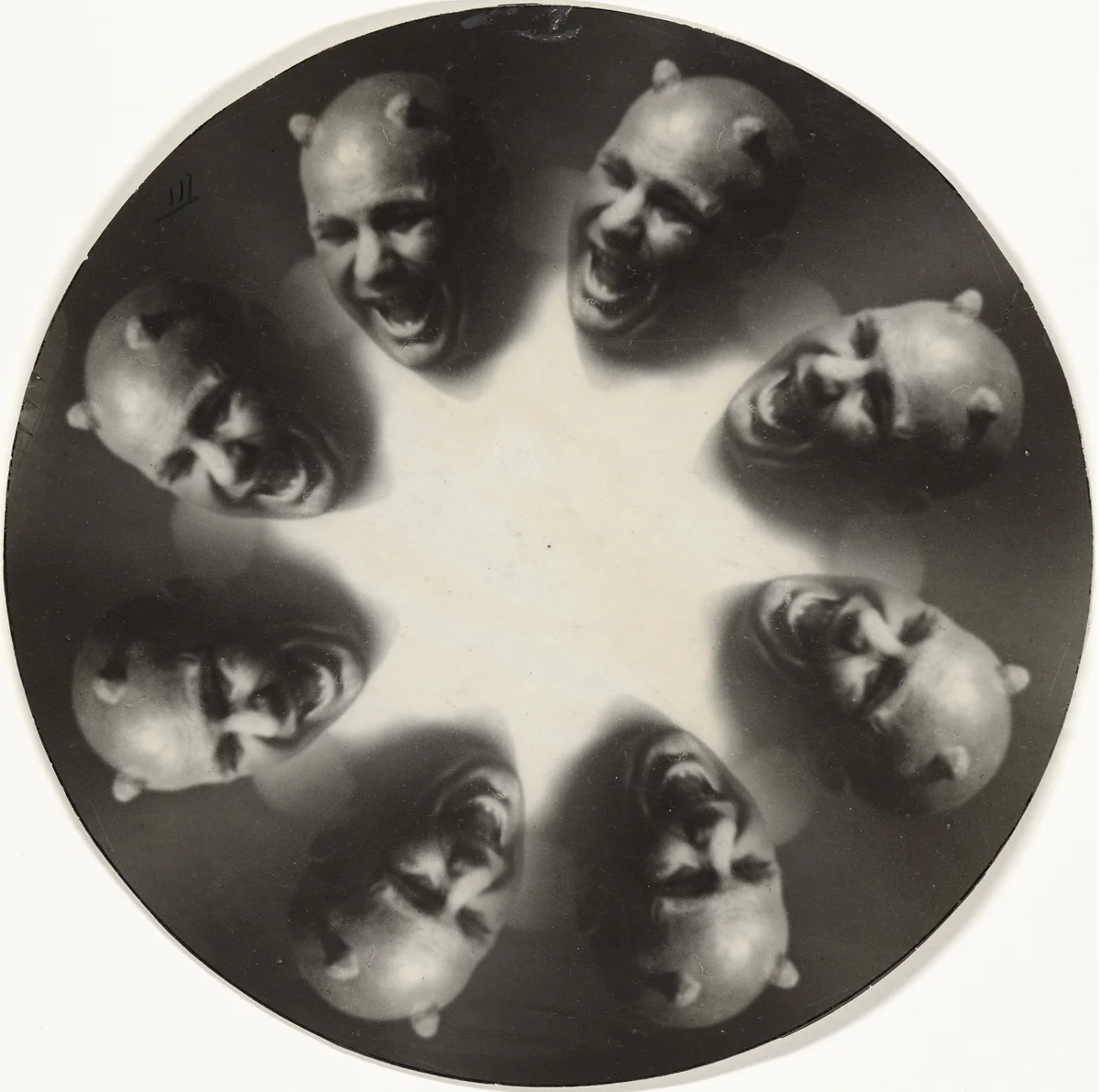 Neptune by István Kerny, photograph, 1916