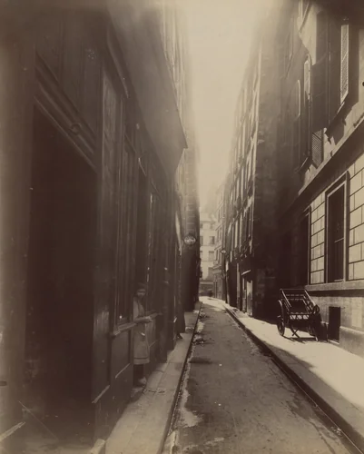 Rue de la Parcheminerie by Eugène Atget, photograph, 1912