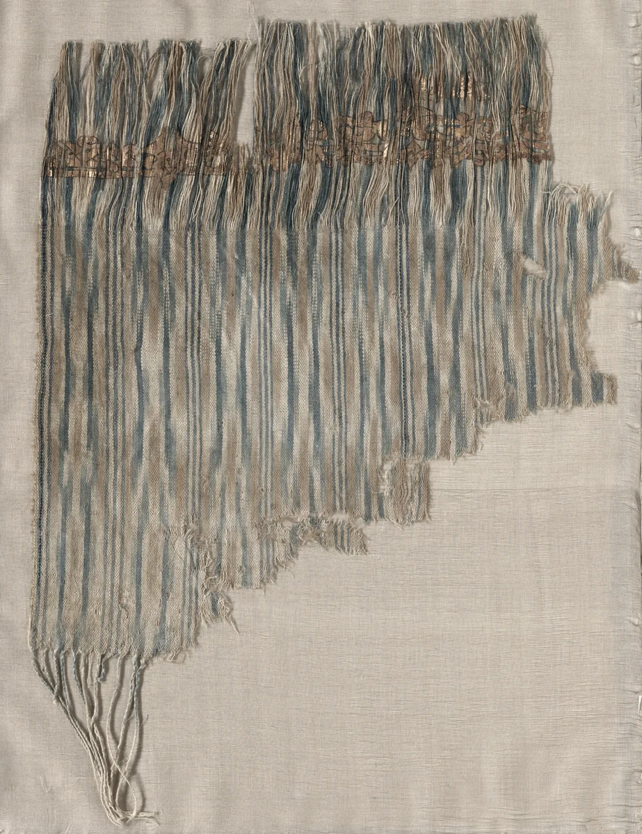 Ikat tiraz by Unknown, textile, 900-999