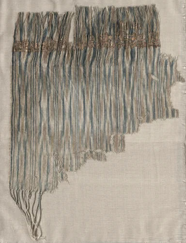 Ikat tiraz by Unknown, textile, 900-999