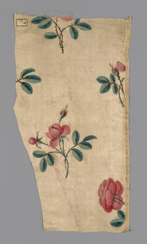 Fragment by China, textile, 1701-1800
