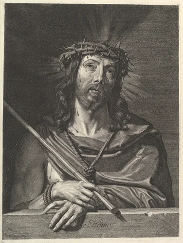 L'Ecce Homo by Jean Morin, print, 1605-1650
