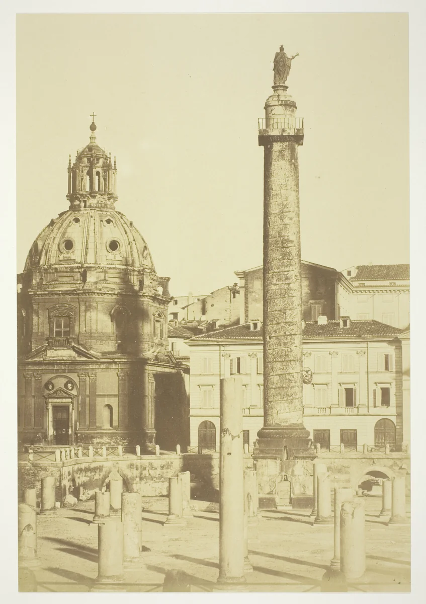 Untitled (Trajan's Column) by Robert Macpherson, photograph, 1852-1862