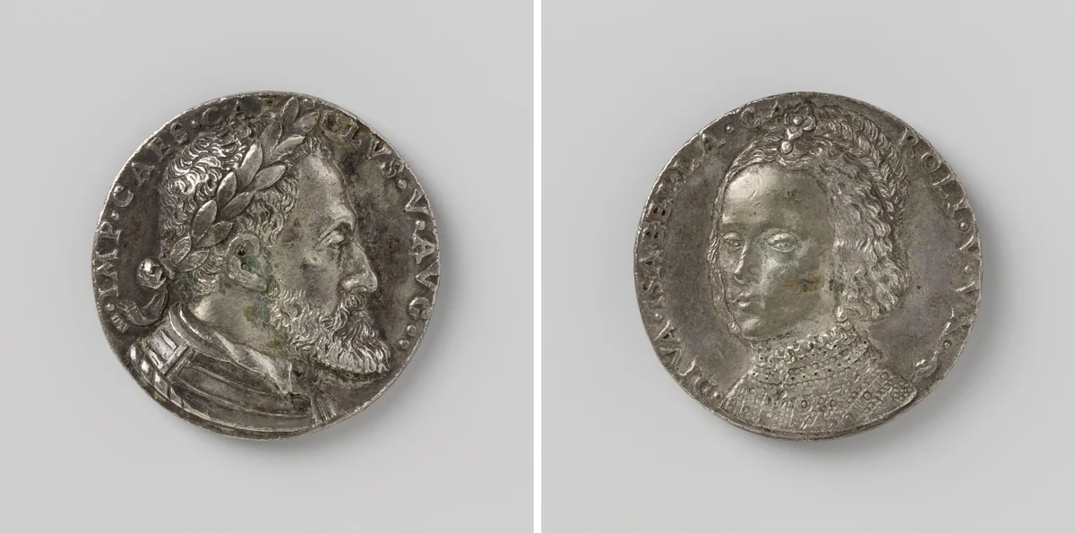 Emperor Charles V (1500-1558) by Leone Leoni, metalwork, 1526-1546