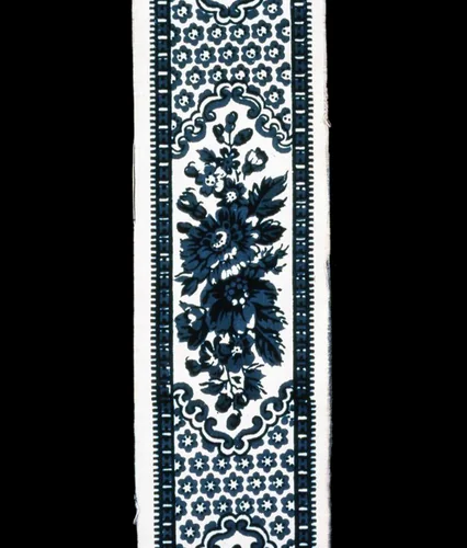 Border by England or United States, textile, 1801-1900