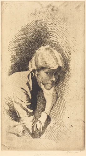 Carmen by Albert Besnard, print, 1885