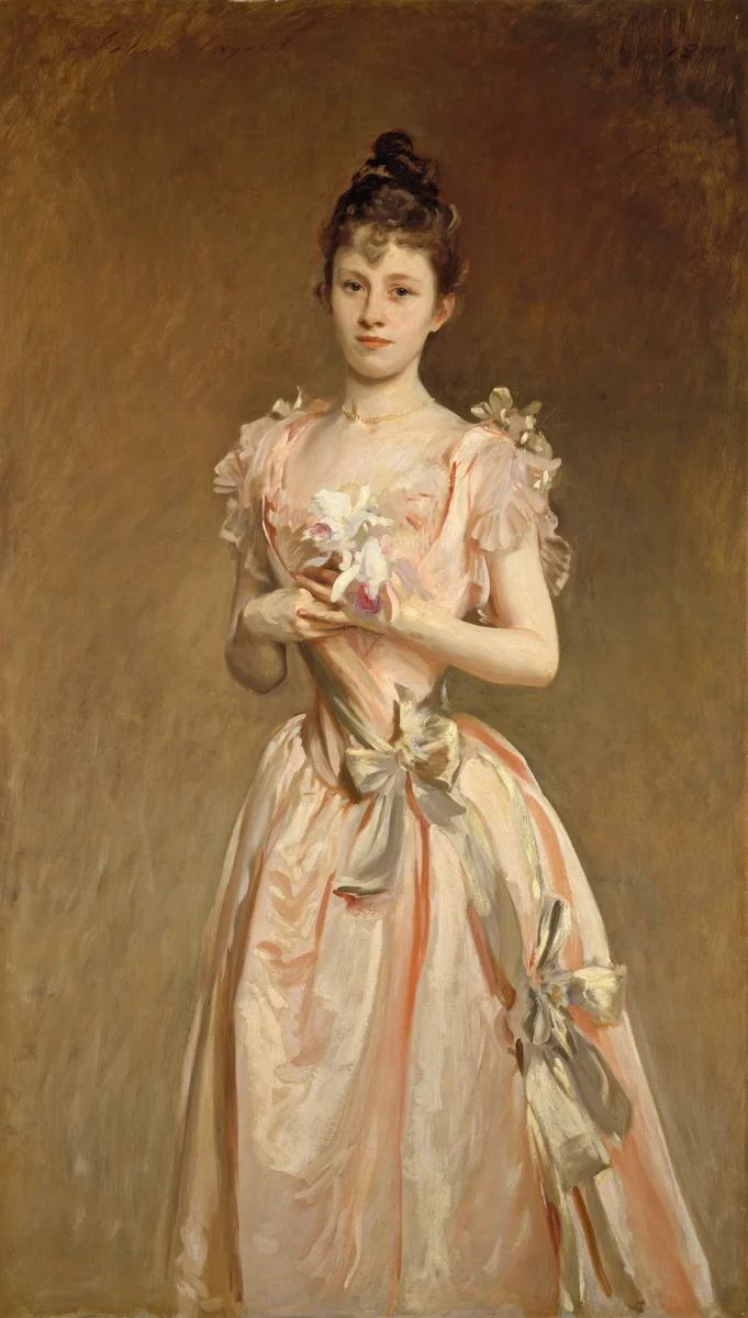 Miss Grace Woodhouse by John Singer Sargent, painting, 1890