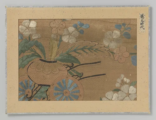 Fragment textiel by anonymous, textile, 1661-1673