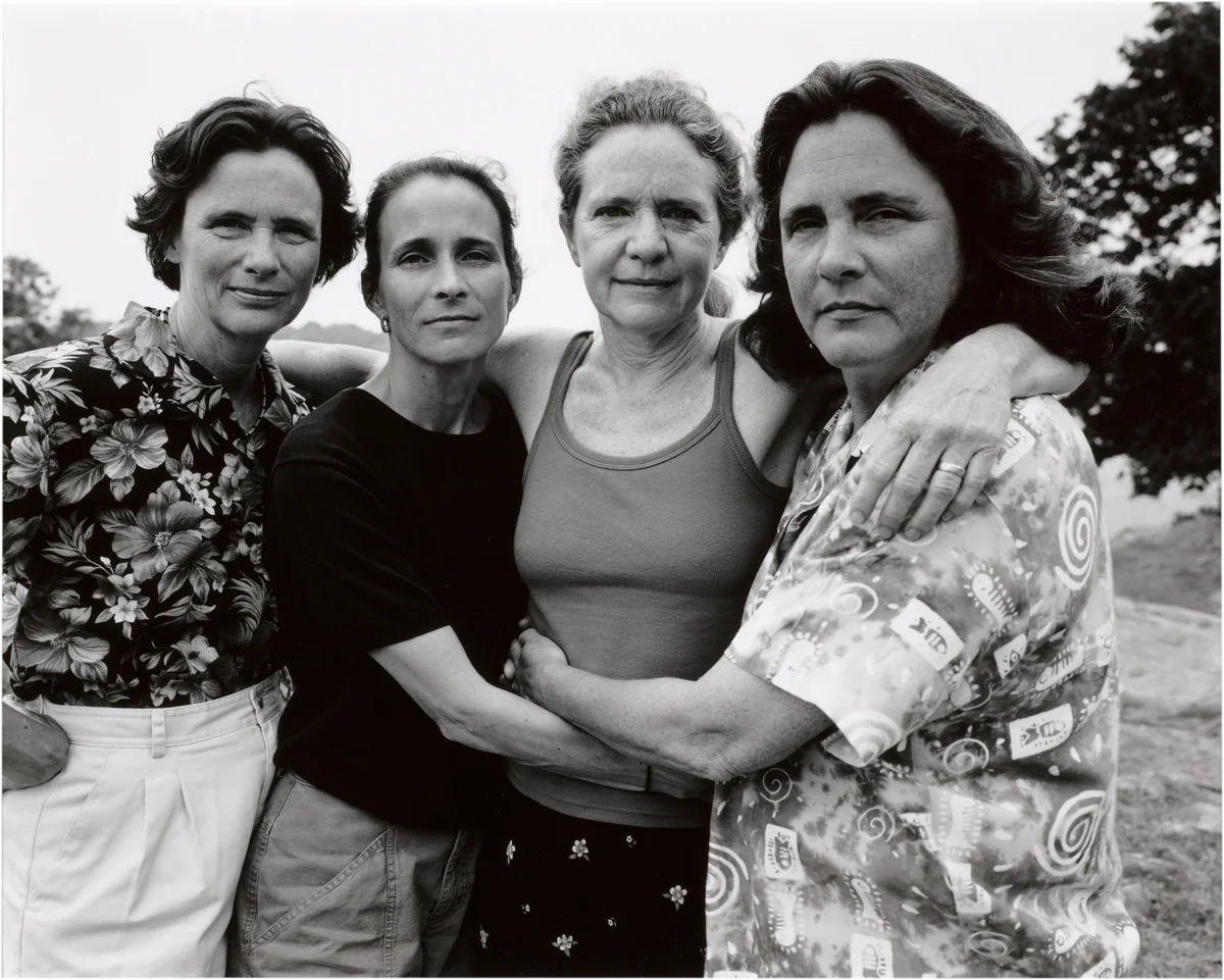 The Brown Sisters, Marblehead, Massachusetts by Nicholas Nixon, photograph, 2002