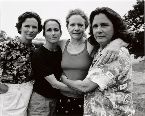 The Brown Sisters, Marblehead, Massachusetts by Nicholas Nixon, photograph, 2002
