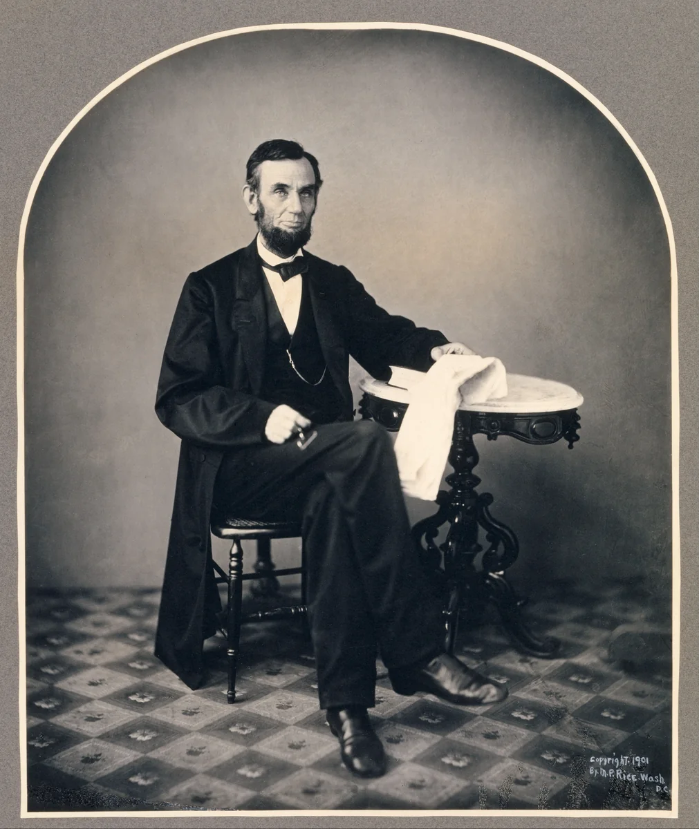 Abraham Lincoln by Alexander Gardner, photograph, 1863