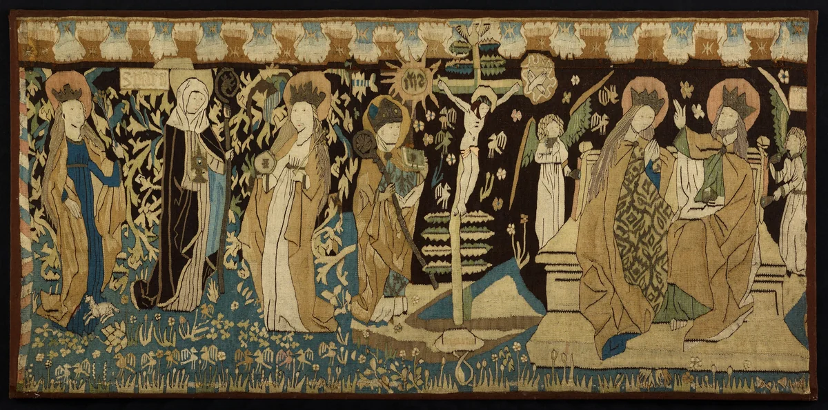 Altar Frontal by Middle Rhine region, textile, 1425-1475