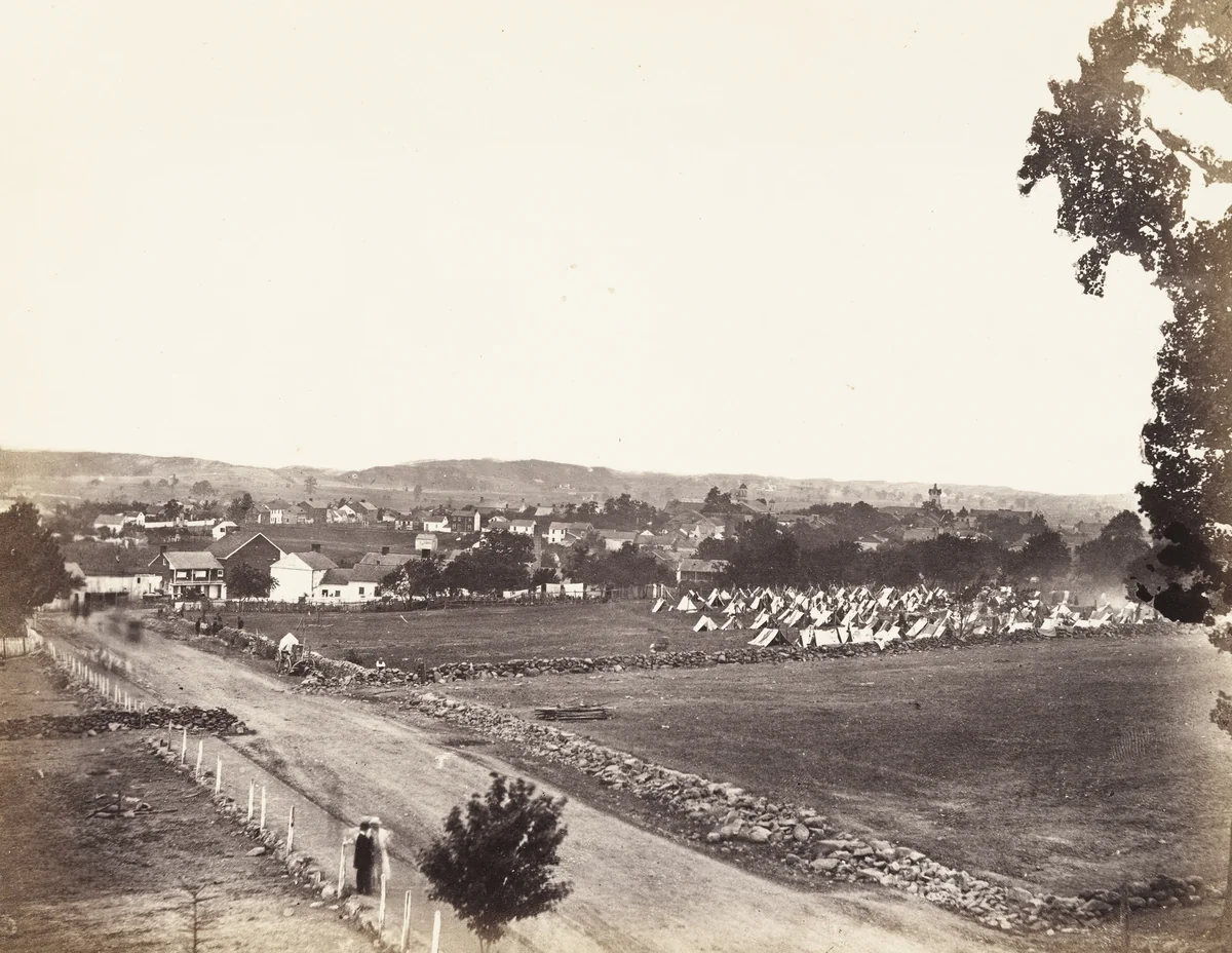 Gettysburg, Pennsylvania by Timothy O'Sullivan, Alexander Gardner, photograph, 1863