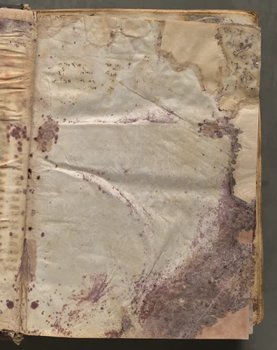 Text, folio 4 (recto), from a Gospel Book with Commentaries by Unknown, book, 1000-1100