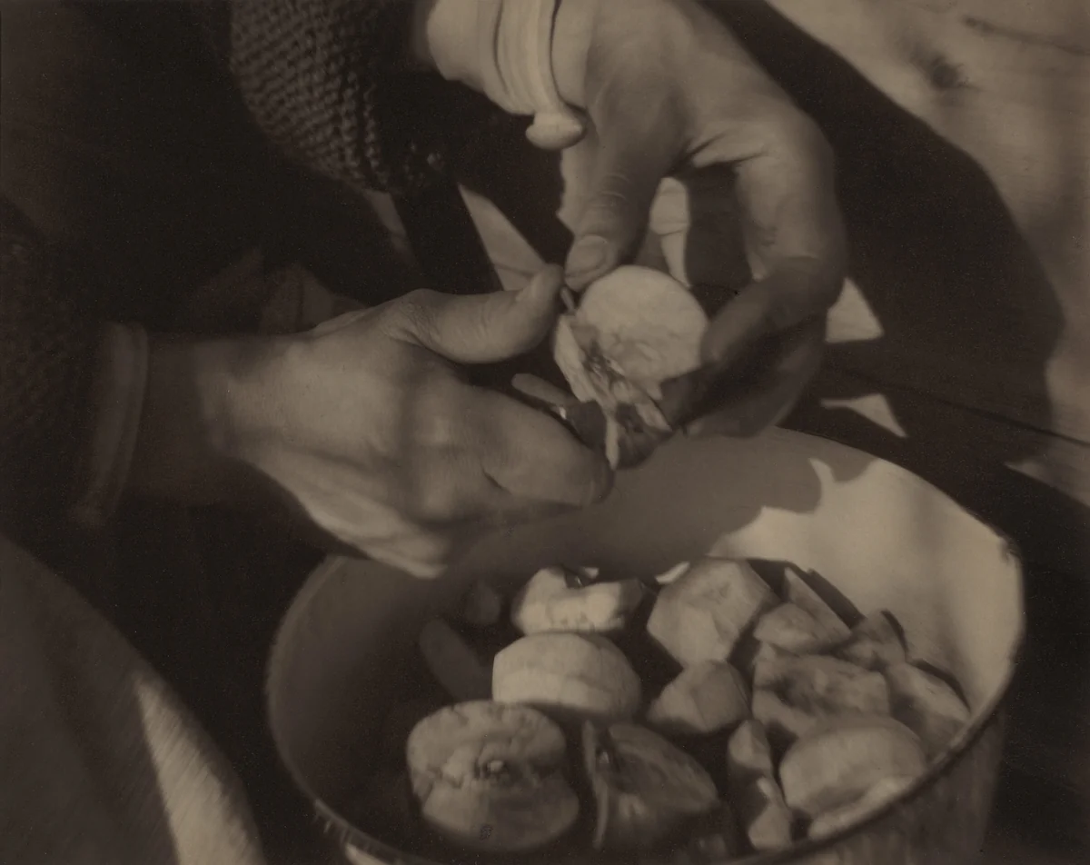 Georgia O'Keeffe—Hands by Alfred Stieglitz, photograph, 1920-1922